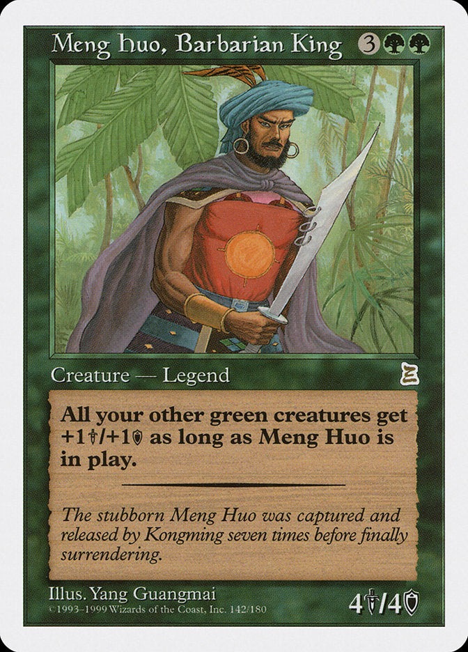 Meng Huo, Barbarian King [Portal Three Kingdoms] | Pegasus Games WI