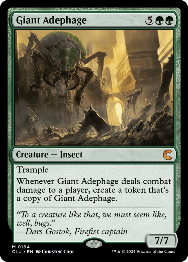 Giant Adephage [Ravnica: Clue Edition] | Pegasus Games WI