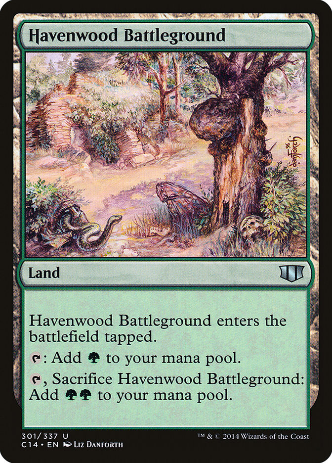 Havenwood Battleground [Commander 2014] | Pegasus Games WI