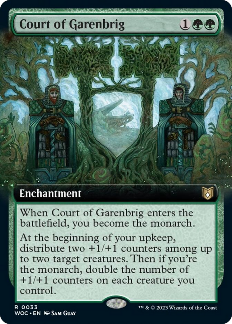 Court of Garenbrig (Extended Art) [Wilds of Eldraine Commander] | Pegasus Games WI