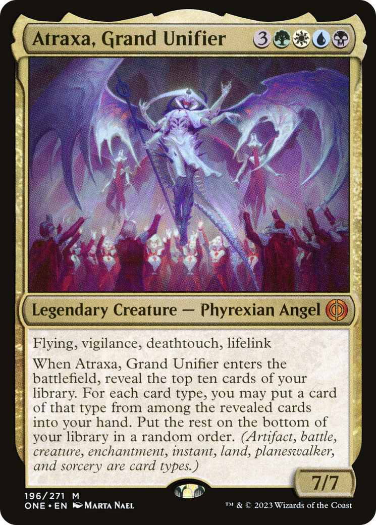 Atraxa, Grand Unifier [Phyrexia: All Will Be One] | Pegasus Games WI