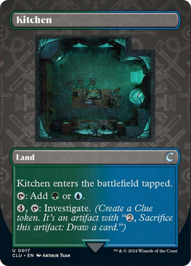 Kitchen (Borderless) [Ravnica: Clue Edition] | Pegasus Games WI