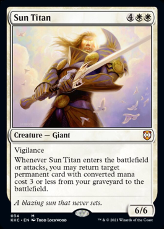 Sun Titan [Kaldheim Commander] | Pegasus Games WI
