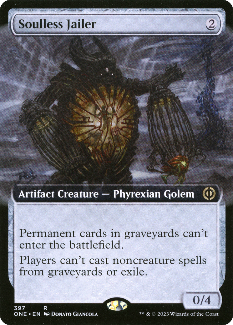 Soulless Jailer (Extended Art) [Phyrexia: All Will Be One] | Pegasus Games WI