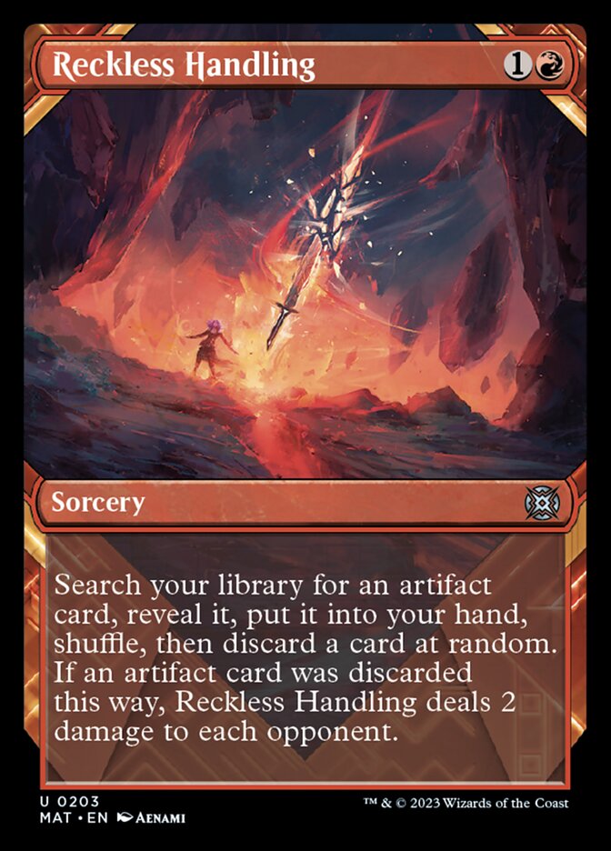 Reckless Handling (Showcase Halo Foil) [March of the Machine: The Aftermath] | Pegasus Games WI