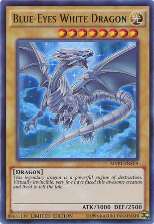 Blue-Eyes White Dragon [MVP1-ENSV4] Ultra Rare | Pegasus Games WI