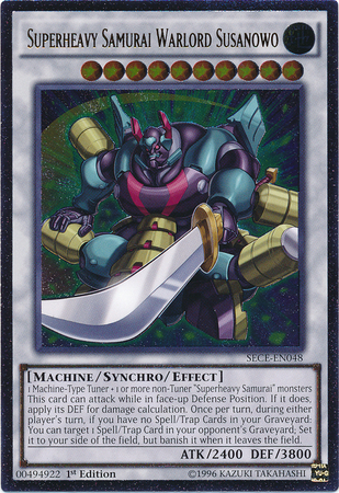 Superheavy Samurai Warlord Susanowo (UTR) [SECE-EN048] Ultimate Rare | Pegasus Games WI