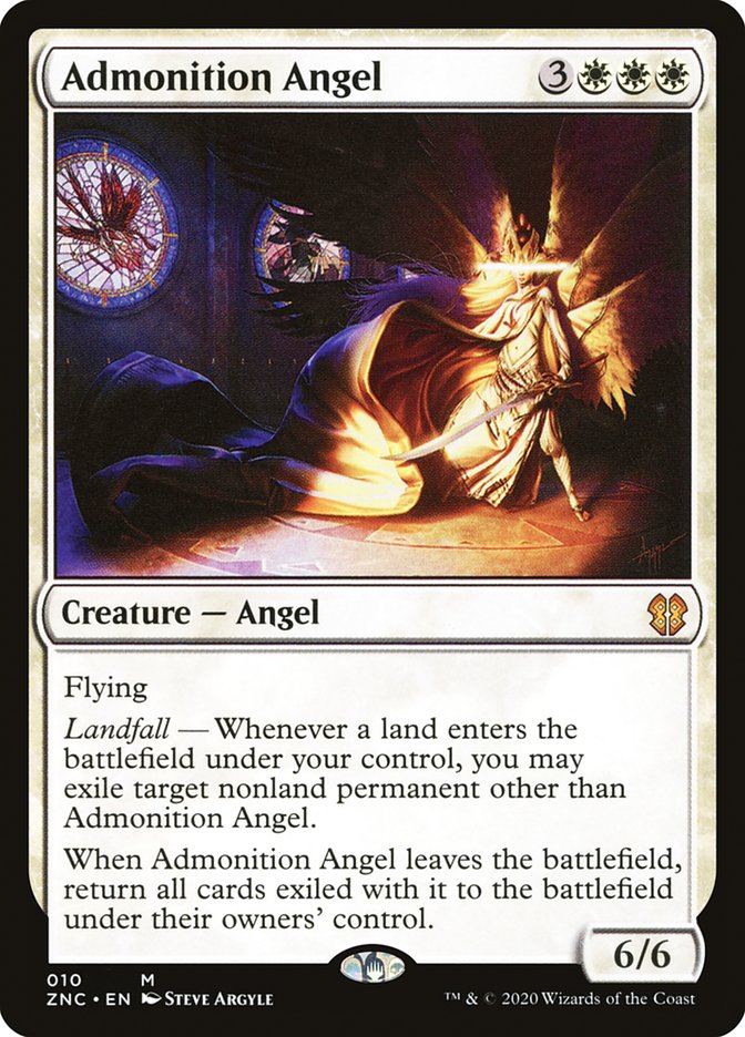 Admonition Angel [Zendikar Rising Commander] | Pegasus Games WI