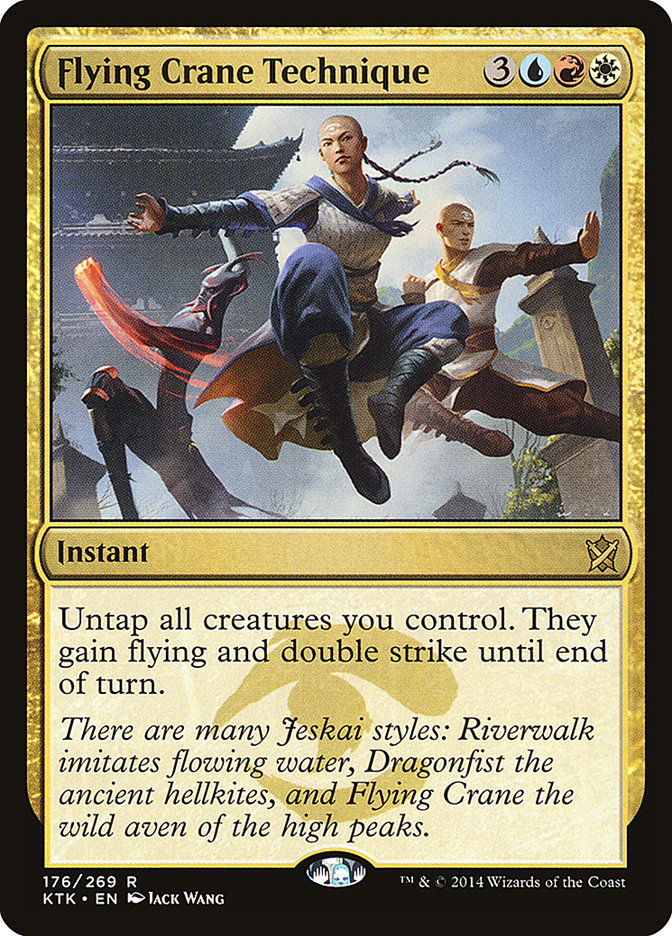 Flying Crane Technique [Khans of Tarkir] | Pegasus Games WI