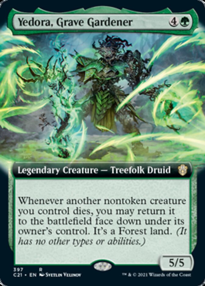 Yedora, Grave Gardener (Extended Art) [Commander 2021] | Pegasus Games WI