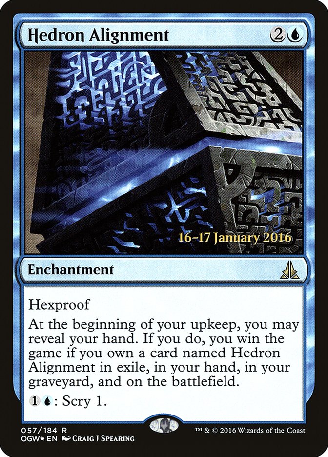 Hedron Alignment [Oath of the Gatewatch Prerelease Promos] | Pegasus Games WI