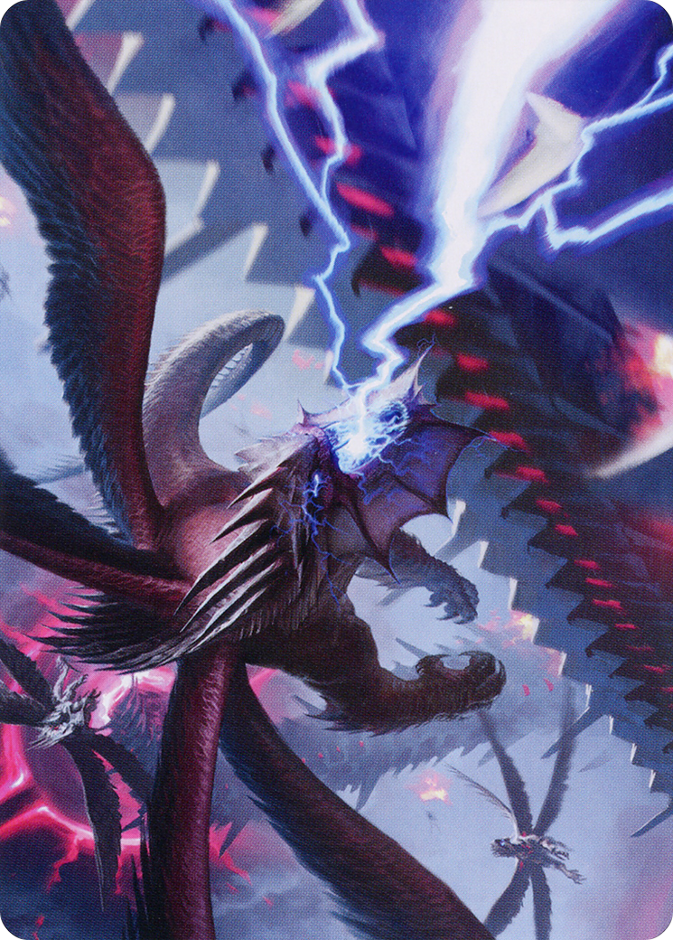 Defiant Thundermaw Art Card [March of the Machine Art Series] | Pegasus Games WI