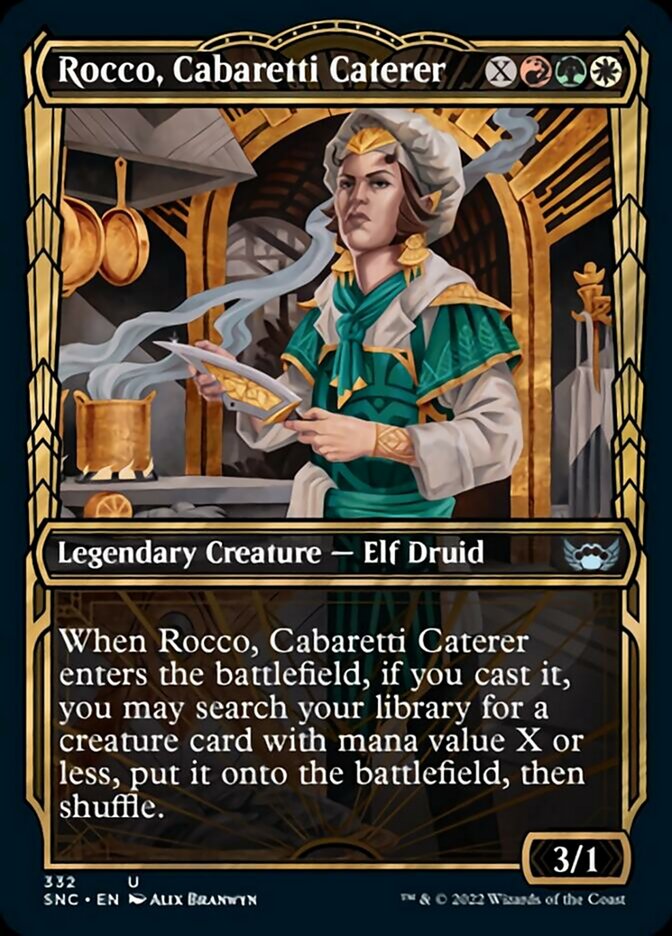 Rocco, Cabaretti Caterer (Showcase Golden Age) [Streets of New Capenna] | Pegasus Games WI