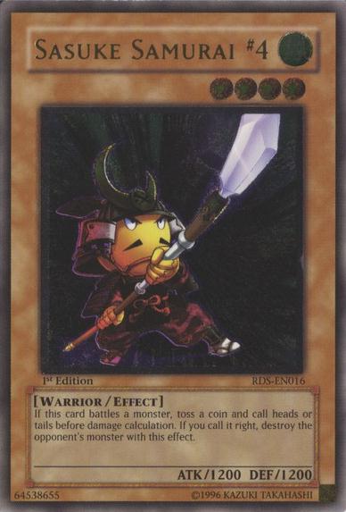 Sasuke Samurai #4 (UTR) [RDS-EN016] Ultimate Rare | Pegasus Games WI