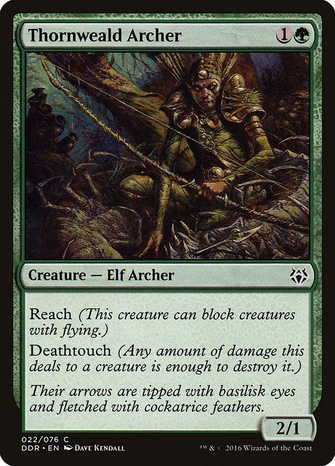 Thornweald Archer [Duel Decks: Nissa vs. Ob Nixilis] | Pegasus Games WI