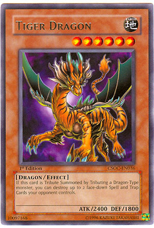 Tiger Dragon [CSOC-EN036] Rare | Pegasus Games WI