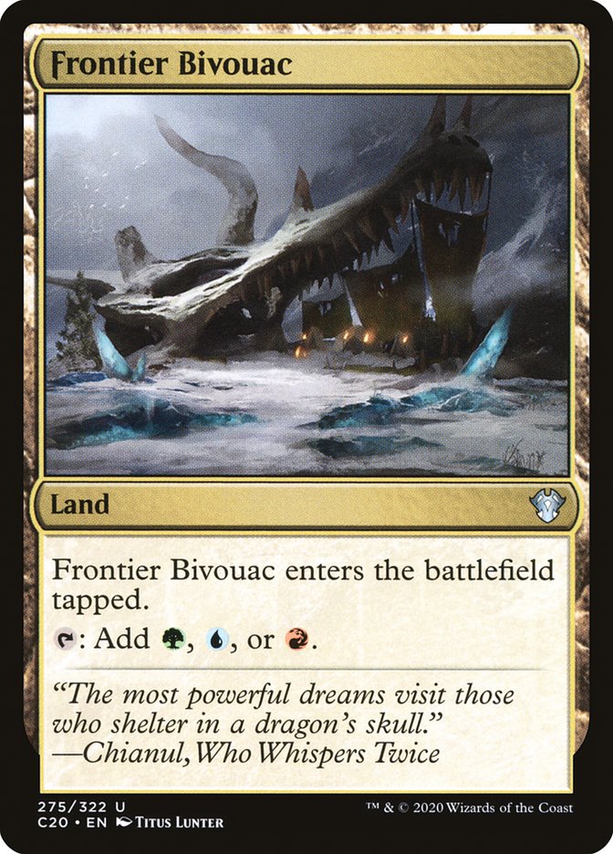 Frontier Bivouac [Commander 2020] | Pegasus Games WI