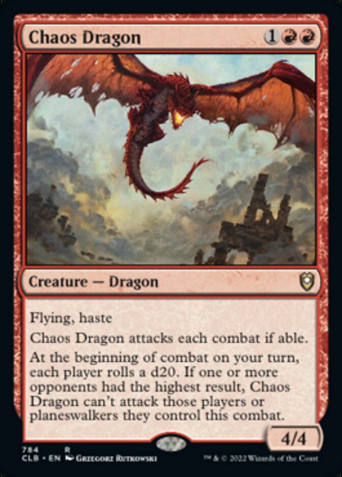 Chaos Dragon [Commander Legends: Battle for Baldur's Gate] | Pegasus Games WI