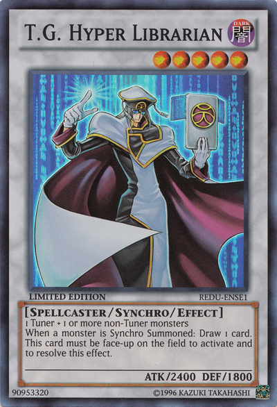 T.G. Hyper Librarian [REDU-ENSE1] Super Rare | Pegasus Games WI