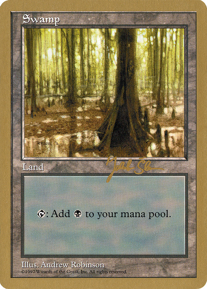 Swamp (js439) (Jakub Slemr) [World Championship Decks 1997] | Pegasus Games WI