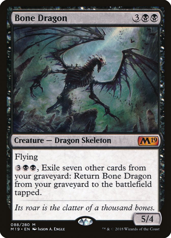 Bone Dragon [Core Set 2019] | Pegasus Games WI