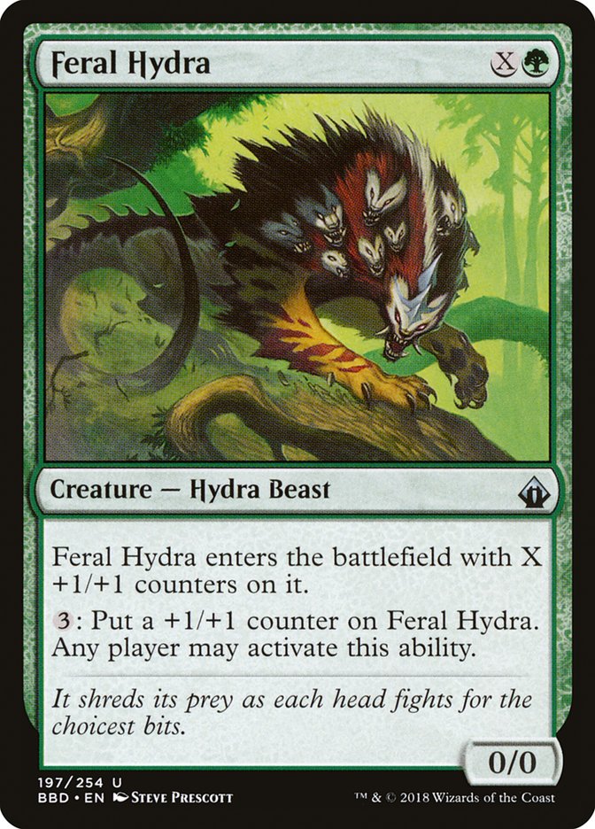 Feral Hydra [Battlebond] | Pegasus Games WI