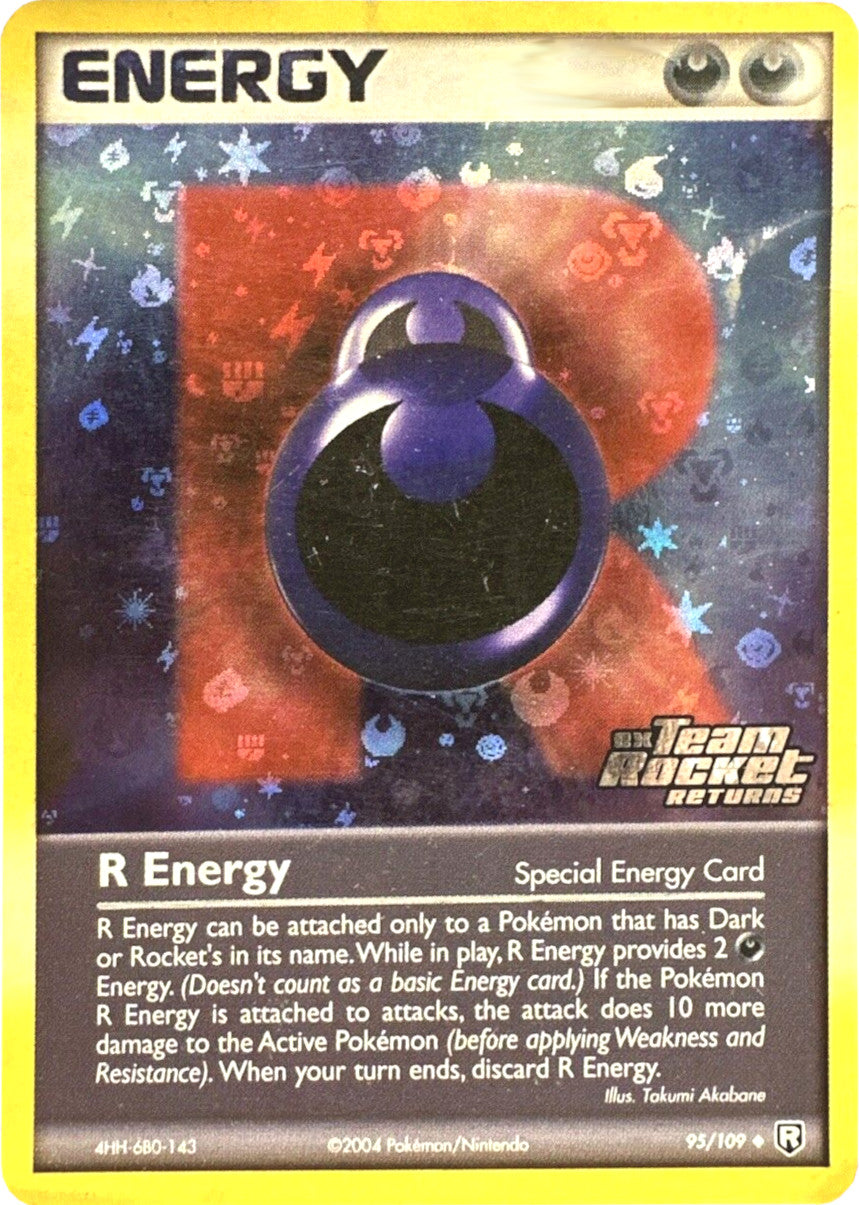 R Energy (95/109) (Stamped) [EX: Team Rocket Returns] | Pegasus Games WI