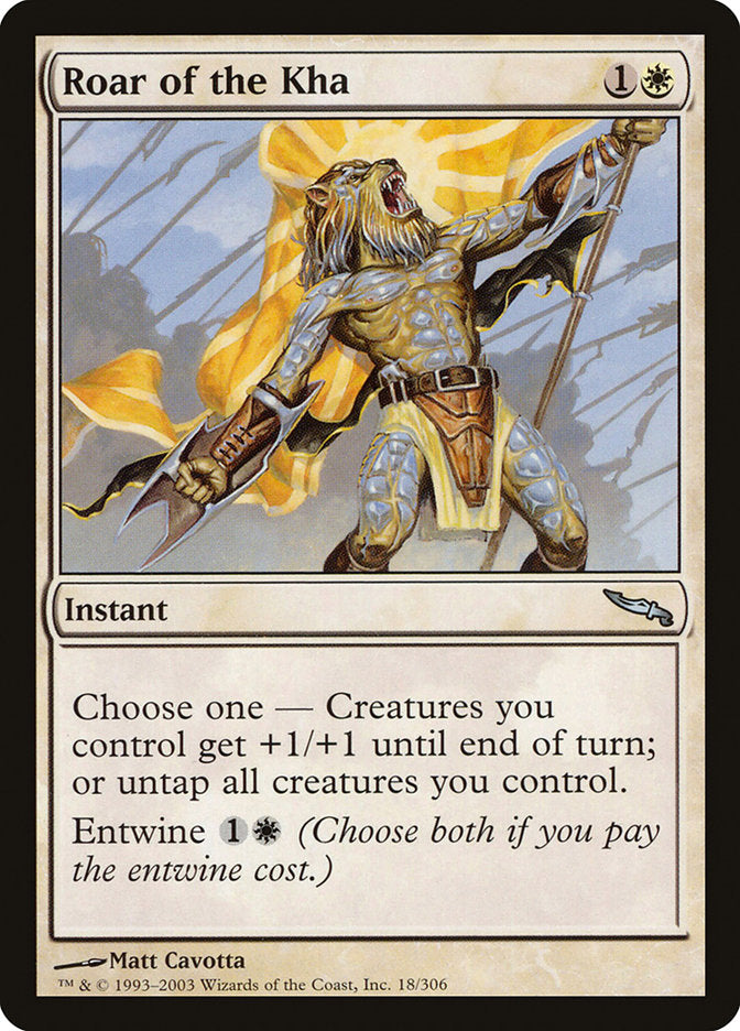 Roar of the Kha [Mirrodin] | Pegasus Games WI