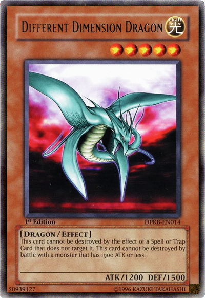 Different Dimension Dragon [DPKB-EN014] Rare | Pegasus Games WI