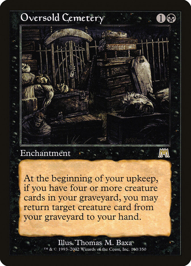 Oversold Cemetery [Onslaught] | Pegasus Games WI