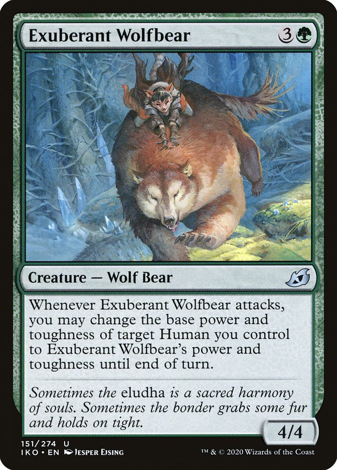 Exuberant Wolfbear [Ikoria: Lair of Behemoths] | Pegasus Games WI