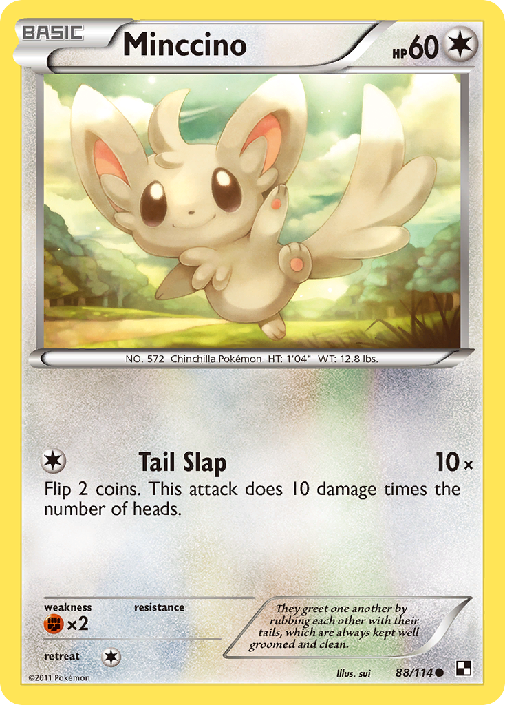 Minccino (88/114) [Black & White: Base Set] | Pegasus Games WI