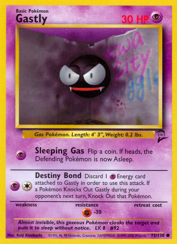 Gastly (75/130) [Base Set 2] | Pegasus Games WI