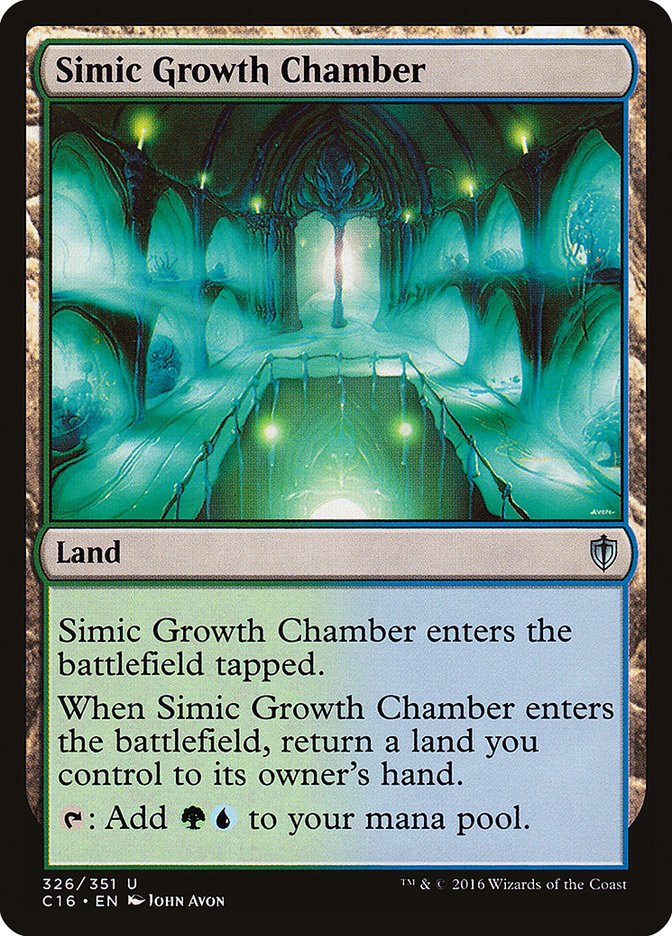 Simic Growth Chamber [Commander 2016] | Pegasus Games WI