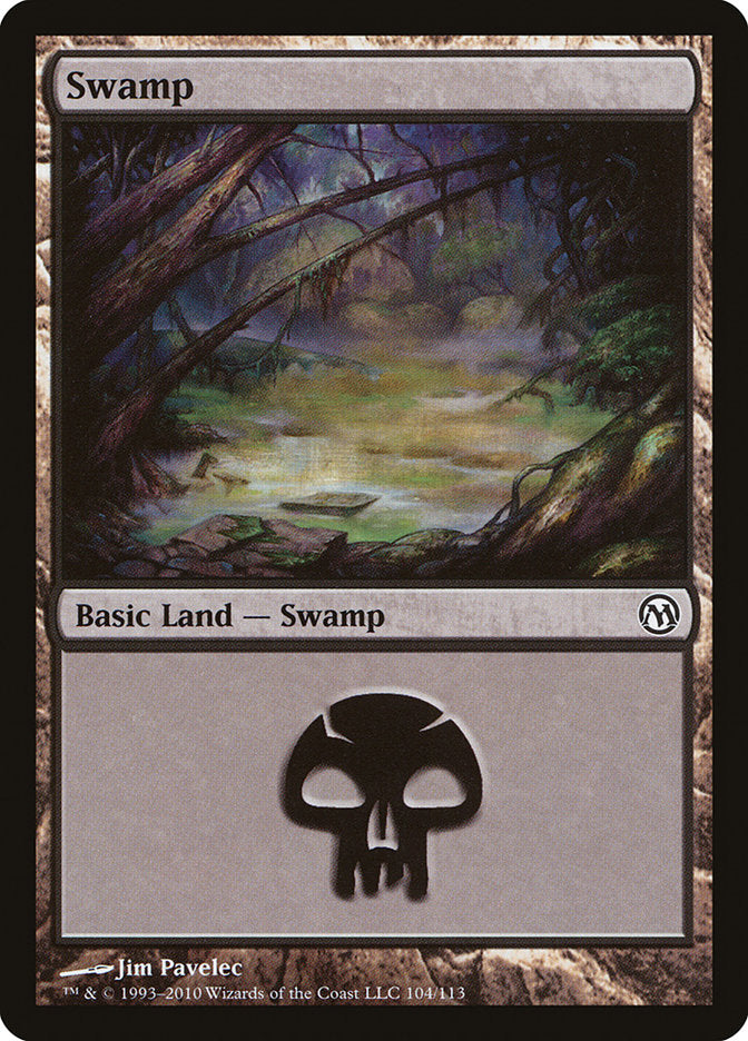 Swamp (104) [Duels of the Planeswalkers] | Pegasus Games WI
