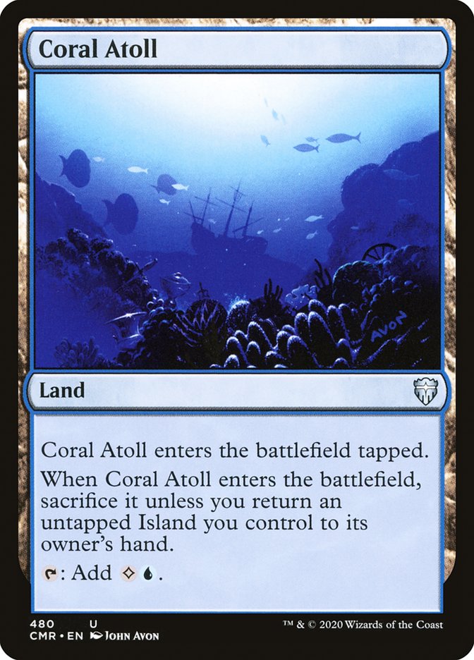 Coral Atoll [Commander Legends] | Pegasus Games WI