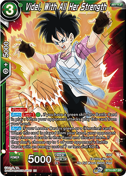 Videl, With All Her Strength (BT14-067) [Cross Spirits] | Pegasus Games WI