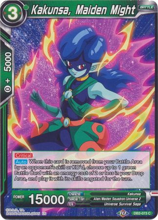 Kakunsa, Maiden Might (Reprint) (DB2-073) [Battle Evolution Booster] | Pegasus Games WI