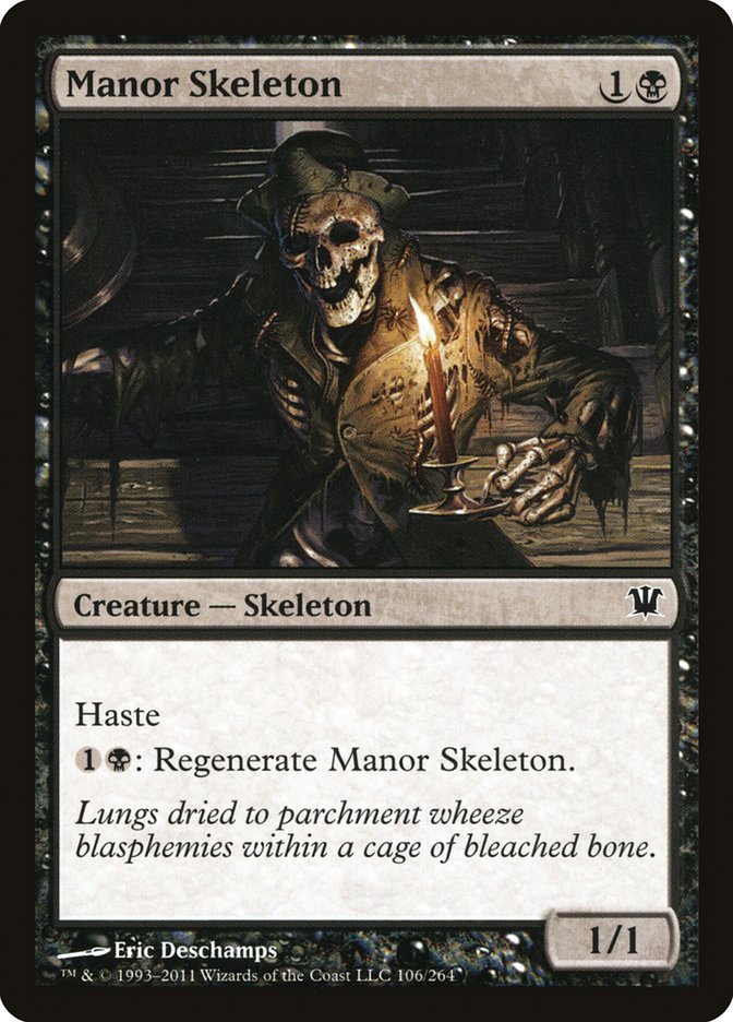 Manor Skeleton [Innistrad] | Pegasus Games WI