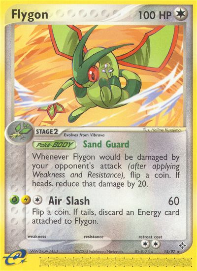 Flygon (15/97) [EX: Dragon] | Pegasus Games WI