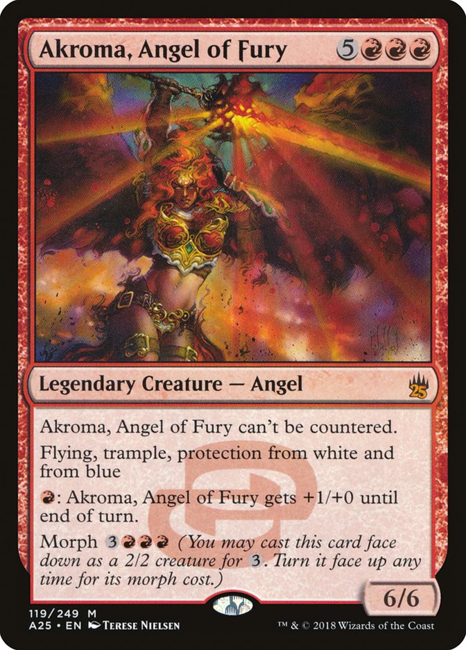 Akroma, Angel of Fury [Masters 25] | Pegasus Games WI