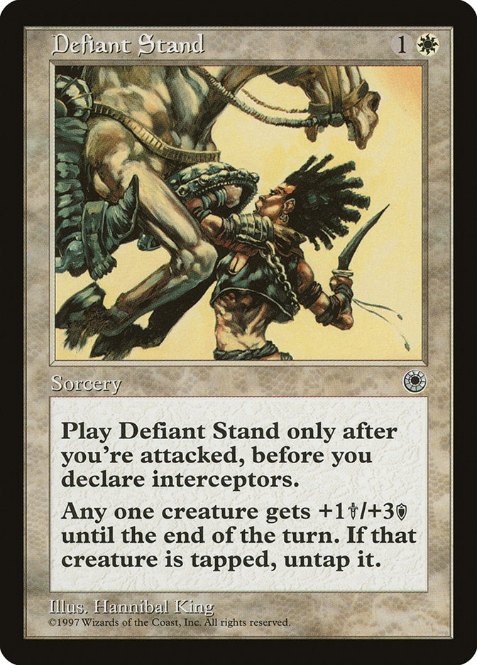 Defiant Stand [Portal] | Pegasus Games WI