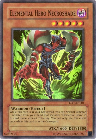 Elemental Hero Necroshade [GX1-EN001] Super Rare | Pegasus Games WI