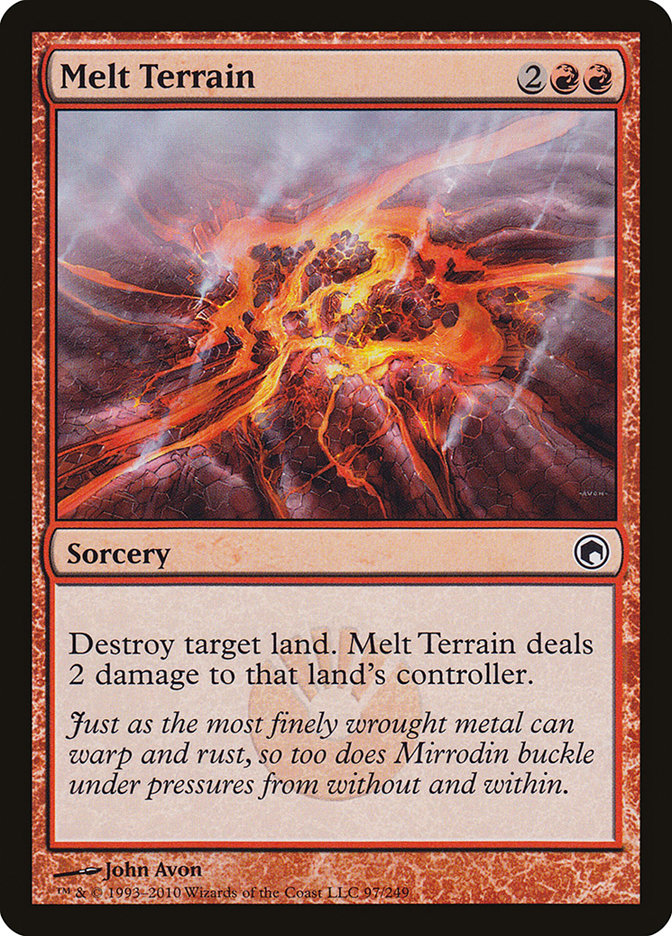Melt Terrain [Scars of Mirrodin] | Pegasus Games WI