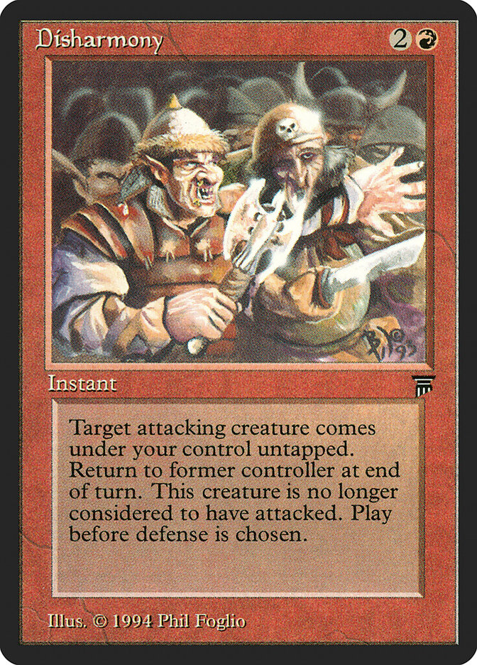Disharmony [Legends] | Pegasus Games WI