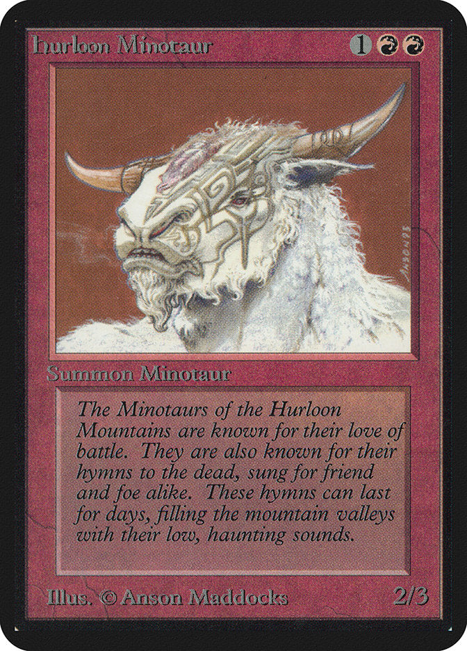 Hurloon Minotaur [Alpha Edition] | Pegasus Games WI