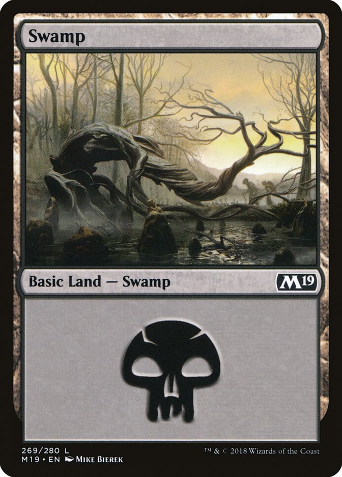 Swamp (269) [Core Set 2019] | Pegasus Games WI