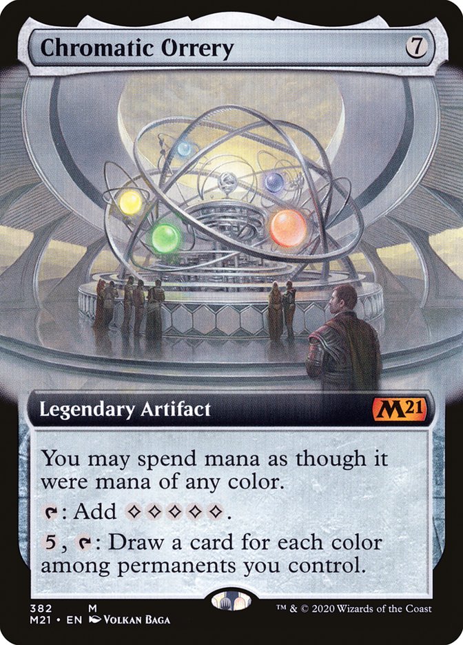 Chromatic Orrery (Extended Art) [Core Set 2021] | Pegasus Games WI
