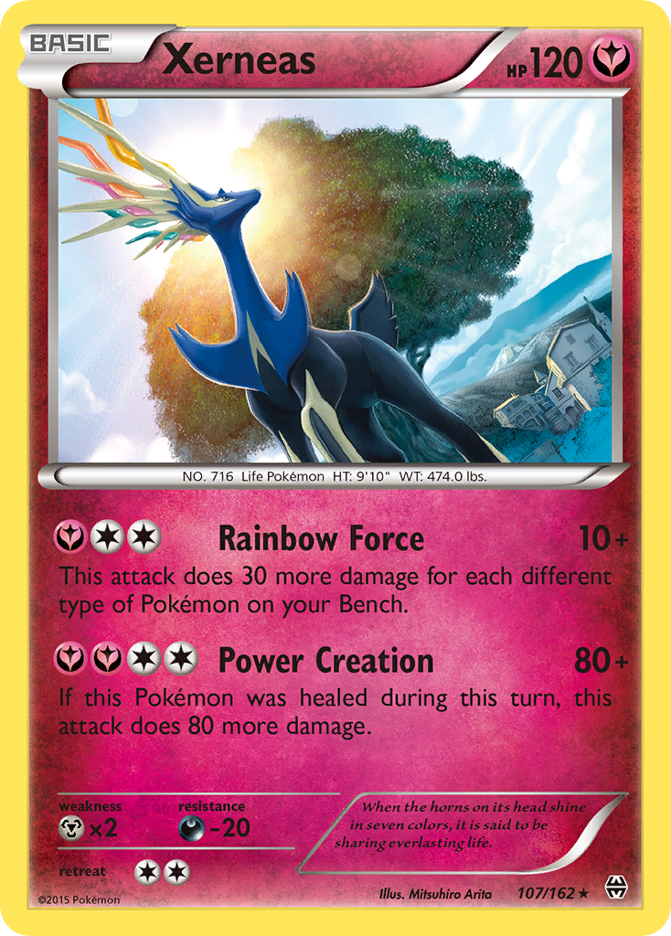 Xerneas (107/162) [XY: BREAKthrough] | Pegasus Games WI