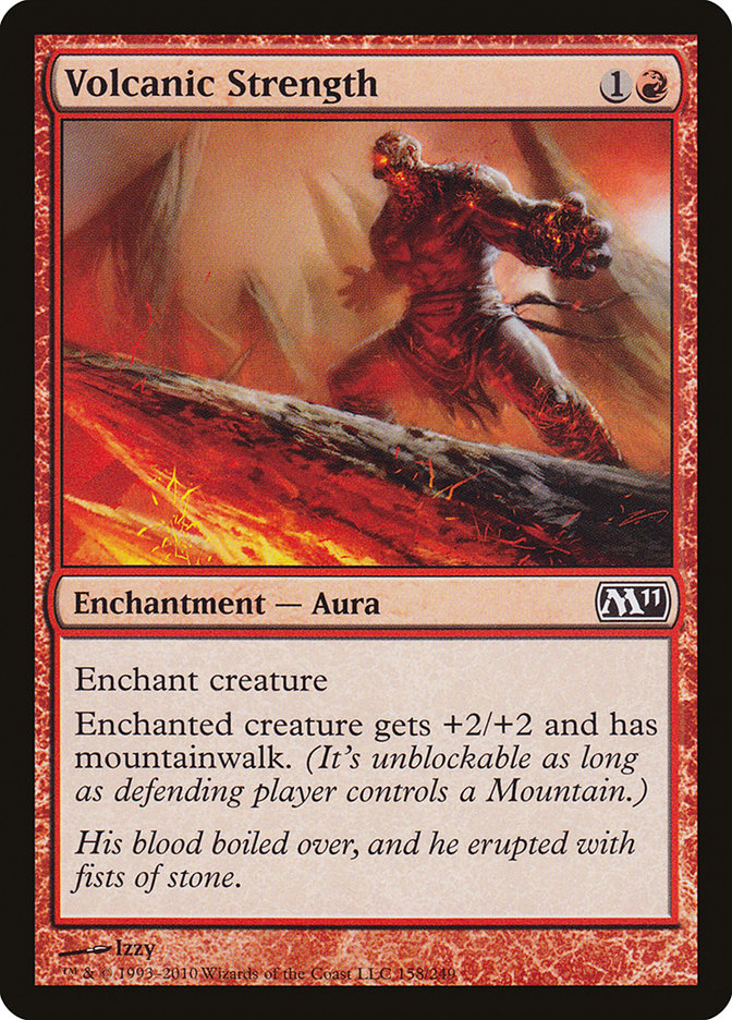 Volcanic Strength [Magic 2011] | Pegasus Games WI